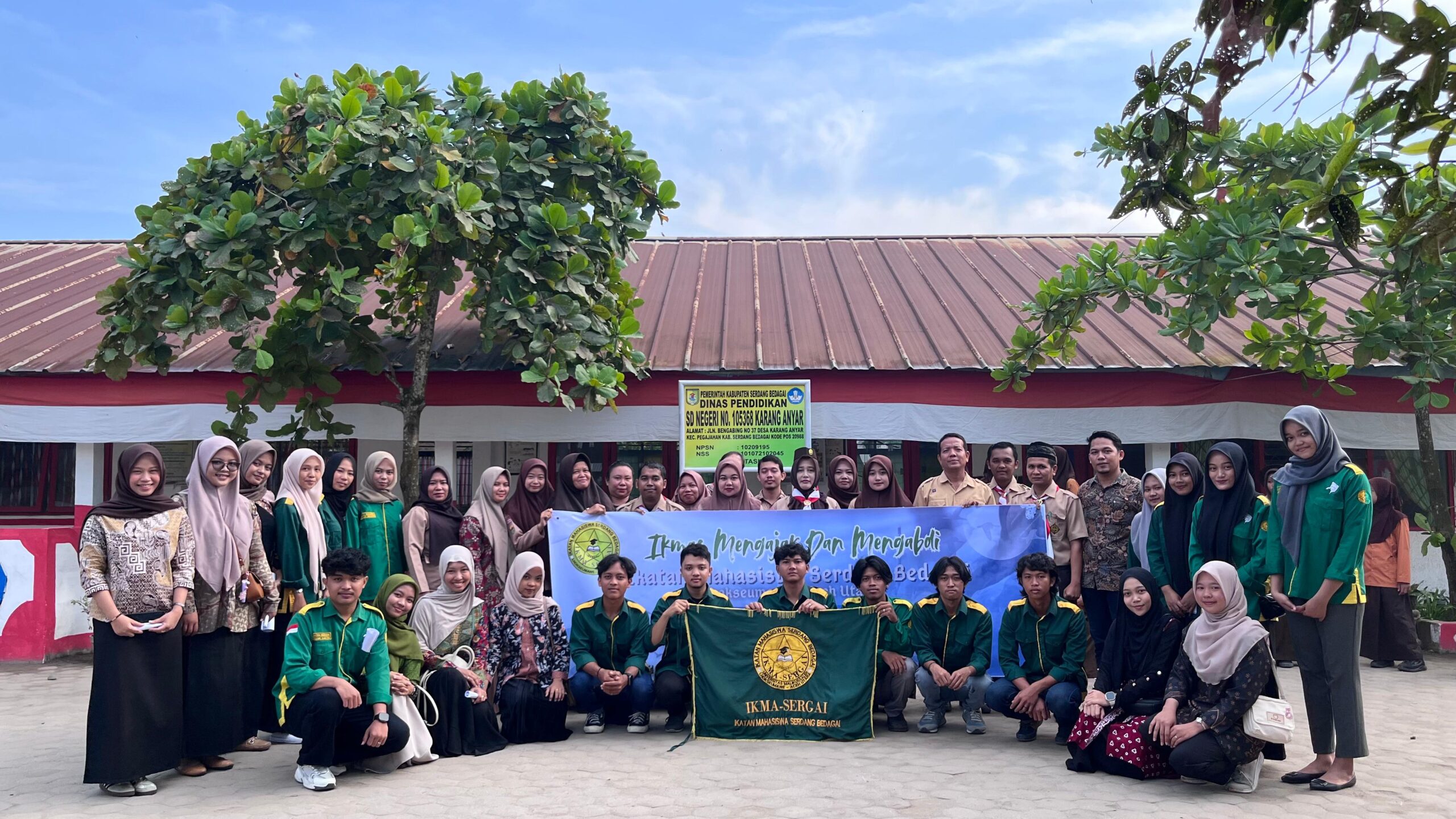IKMA-SERGAI Mengajar dan Mengabdi di Desa Karang Anyar Kecamatan Pegajahan Sergai