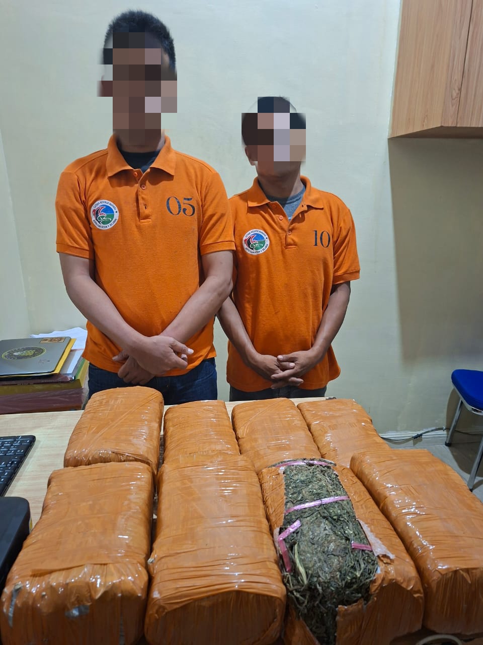 Gagal Edarkan 13 Kg Ganja, Dua Bandar Diringkus Satnarkoba Polres Pelabuhan Belawan